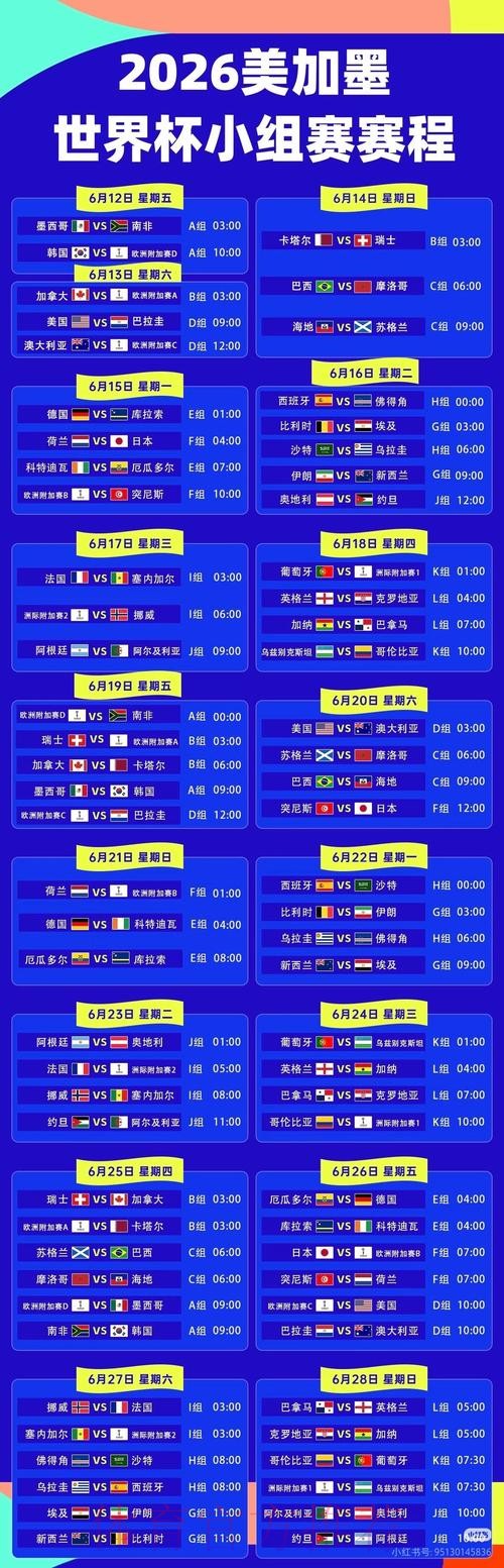 2026世界杯直播详细安排观看指南在哪里看 2026世界杯直播详细安排观看指南在哪里看